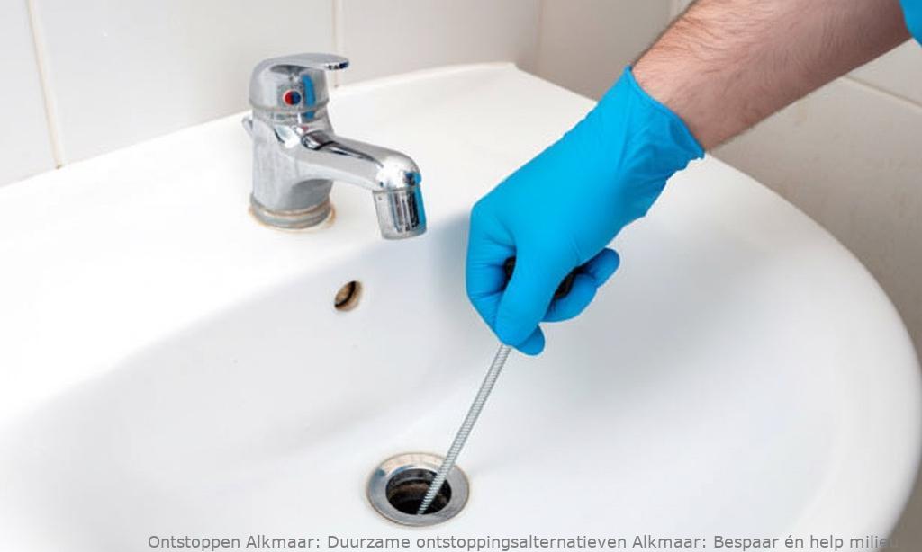 Duurzame ontstoppingsalternatieven Alkmaar: Bespaar én help milieu