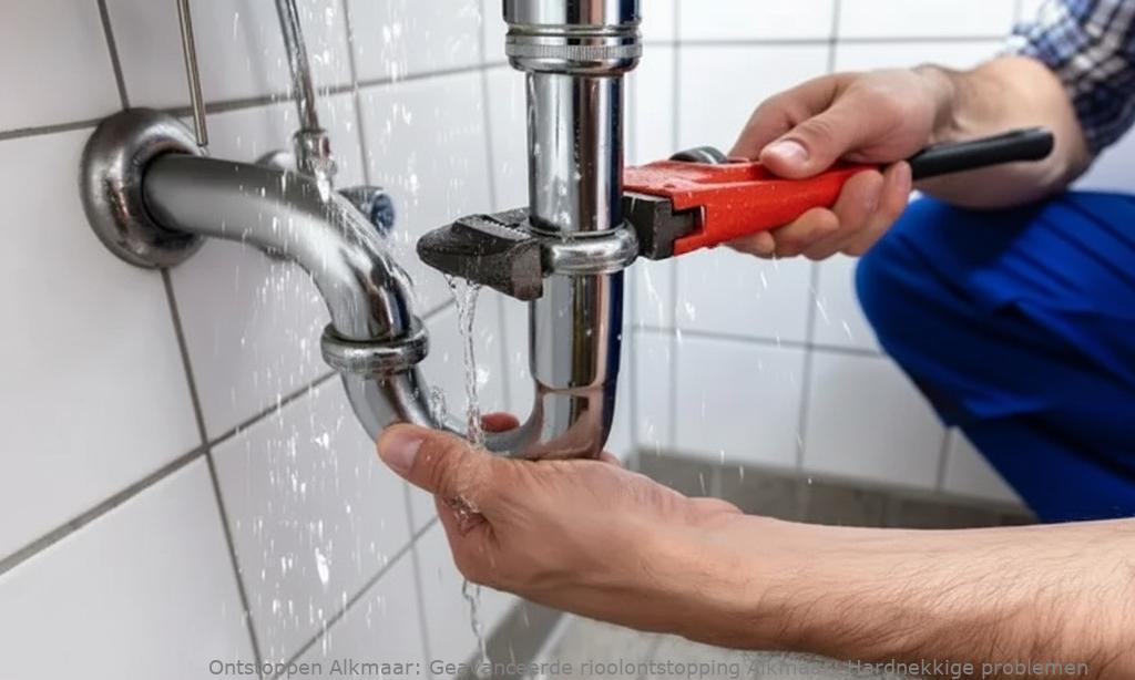 Geavanceerde rioolontstopping Alkmaar: Hardnekkige problemen