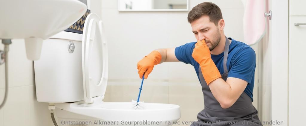Geurproblemen na wc verstopping Alkmaar: direct handelen