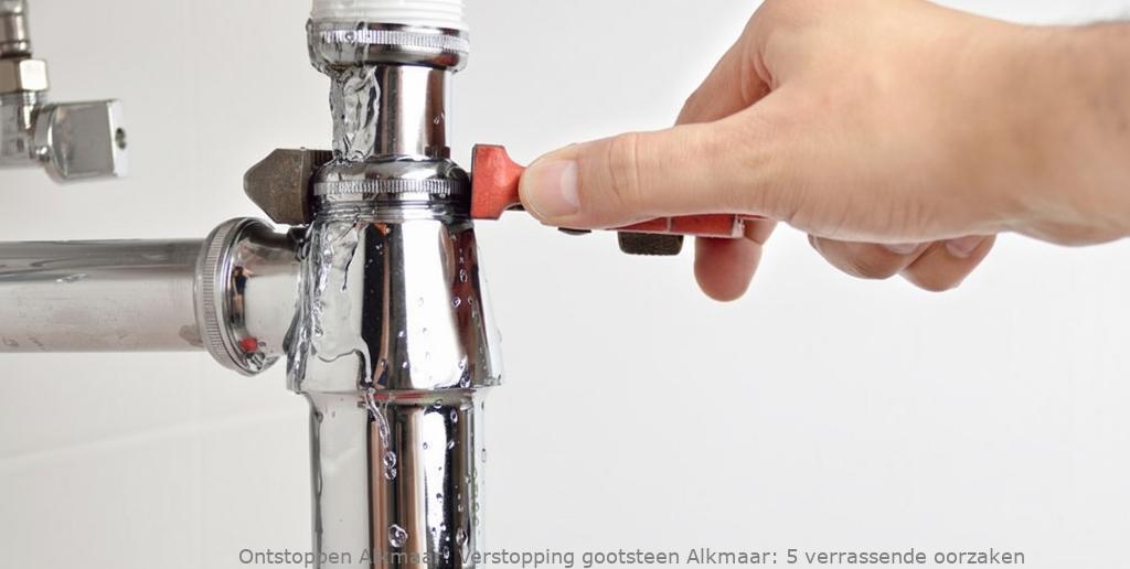 Verstopping gootsteen Alkmaar: 5 verrassende oorzaken