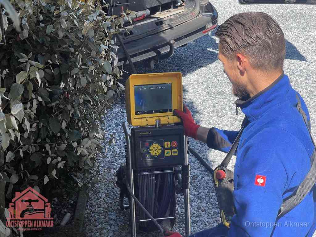Rioolinspectie met camera in Alkmaar