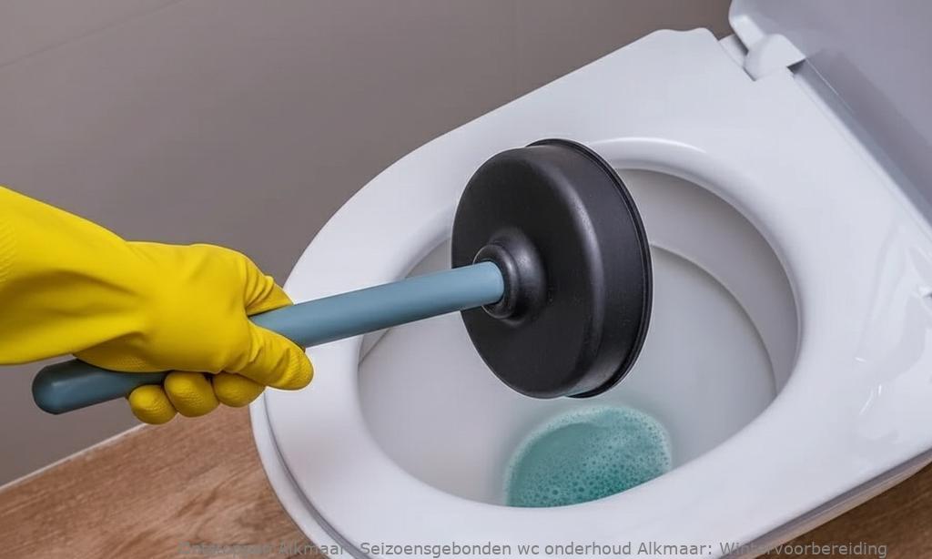 Seizoensgebonden wc onderhoud Alkmaar: Wintervoorbereiding